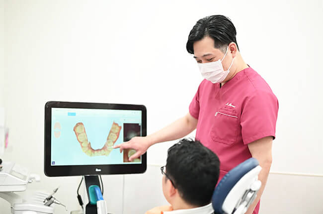 マウスピースを用いた矯正治療